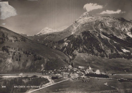 Delcampe - Schweiz Splügen Panoramablick Auf Dorf Und Kalkberg Oblitert #SCB445 - Splügen