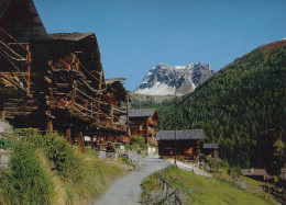 Delcampe - Suisse Saint Luc Sanct Luc Architecture Villageoise Alpine Val D #SCB408 - Saint-Luc