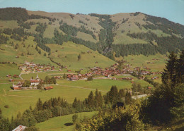 Delcampe - Suisse Rougemont Vue Générale Village Montagnes Paysage Alpin #SCB384 - Rougemont
