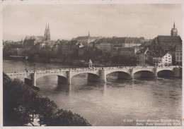 Delcampe - Schweiz Basel Stadt Mittlere Rheinbrücke Stadtpanorama Unposted #SCB368 - Basel