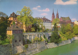 Delcampe - Schweiz Basel Stadt Deutschrittergarten Münster Rhein Unposted #SCB366 - Basel