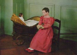 Delcampe - Schweiz Basel Biedermeier Puppenmama Liest Söhnchen Vor Museum Unposted #SCB342 - Basel
