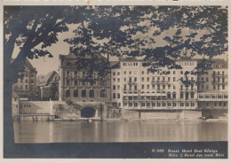 Delcampe - Schweiz Basel Hotel Drei Könige Historisches Rhein Ansicht Unposted #SCB362 - Basel