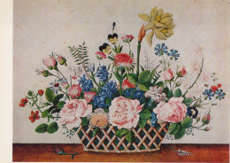 Delcampe - Schweiz Basel Historisches Museum Blumenstillleben Margaretha Unposted #SCB338 - Basel