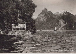 Delcampe - Schweiz Lake Lucerne Vierwaldstättersee Zentralschweiz Tellkapelle #SCB266 - Lago Dei Quattro Cantoni