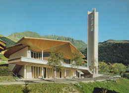 Delcampe - Suisse Verbier Église Catholique Moderne Architecture Alpine #SCB249 - Verbier