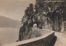 Delcampe - Schweiz Thun Merligenstrasse Am Thunersee Steamboat Tunnel Gelaufen #SCB229 - Thun
