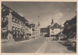 Delcampe - Schweiz Sursee Luzern Stadtansicht Mit Gasthof Hirschen Unposted #SCB220 - Sursee