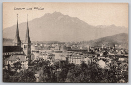 Delcampe - Luzern Und Pilatus Carte Postale Postcard - Luzern