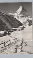 Delcampe - Schweiz Zermatt Wallis Matterhorn Findeln Mit Chalets Abgestempelt #SCB967 - Zermatt