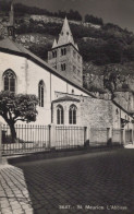 Delcampe - Suisse St Maurice Abbaye Saint Maurice Architecture Unposted #SCB914 - Saint-Maurice