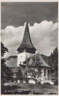 Delcampe - Suisse Rougemont L Église Architecture Montagne Tavillons #SCB899 - Rougemont
