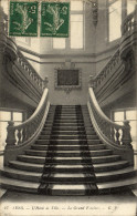 Delcampe - CPA Sens L'Hotel De Ville Le Grand Escalier - Sens