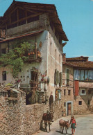 Delcampe - Svizzera Ticino Architettura Rustica Casa Tradizionale Affrancata #SCB751 - Biasca