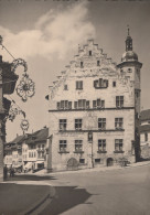 Delcampe - Schweiz Sursee Luzern Rathaus Kantonalbank Stufengiebel Unposted #SCB748 - Sursee
