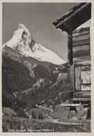 Delcampe - Suisse Zermatt Mont Cervin Matterhorn Paysage Alpin Chalet #SCB753 - Zermatt