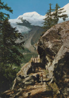 Delcampe - Schweiz Saas Fee Wallis Kapellenweg Alphubel Gletscher Berglandschaft #SCB674 - Saas-Fee