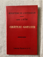 Delcampe - Carte Vicinal De CHÂTEAU-GONTIER, Ministère De L’intérieur, Carte Routière, Tirage 1900 - Wegenkaarten