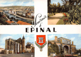 Delcampe - Carte Postale 88. Epinal  Blason  Très Beau Plan - Epinal