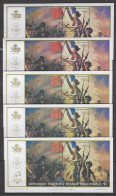 Delcampe - 5  BLOCS  FEUILLETS  EXPOSITION  DE  1989  NEUFS XX  SUPERBE - Sammlungen