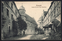 Delcampe - AK Kronach, Innerer Hof Der Feste Rosenburg - Kronach