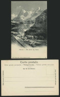 Delcampe - Swiss U.B. Old Postcard MUERREN Glacier Hotel Des Alpes - Non Classés