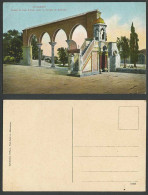 Delcampe - Palestine Jerusalem Old Postcard Chaire Du Cadi Burhan, SOLOMON'S TEMPLE Salomon - Non Classés