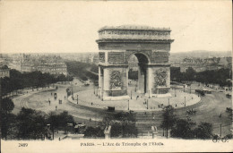 Delcampe - CPA Paris L'Arc De Triomphe De L'Etoile - Triumphbogen