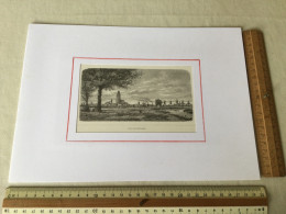 Delcampe - Gravure Van Oudenaarde Door C Puttaert Uit 1883 In Passé -Partout - Oudenaarde