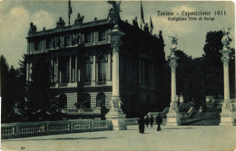 Delcampe - TORINO CITTÀ - Esposizione 1911 - Padiglione Della Città Di Parigi - NV - #009 - Ausstellungen