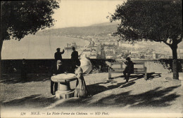 Delcampe - CPA Nice La Plate Forme Du Chateau - Panoramic Views