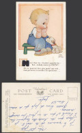 Delcampe - MABEL LUCIE ATTWELL Old Postcard Boy & Dog Nicer Than Me But Nobody To Know 1418 - Non Classés