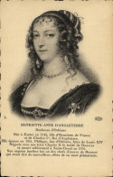 Delcampe - CPA Henriette Anne D'Angleterre Duchesse D'Orleans - Geschichte