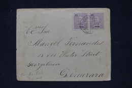 Delcampe - PORTUGAL/ FUNCHAL - Enveloppe De Madeira Pour Démérara ( Guyane Néerlandaise ) - Rare Destination - S 1202 - Funchal