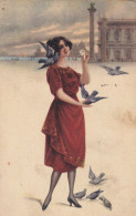 Delcampe - Art Déco  - La Femme - Sonstige & Ohne Zuordnung