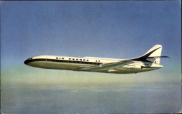 Delcampe - CPA Französisches Passagierflugzeug, Air France, Caravelle - Altri & Non Classificati