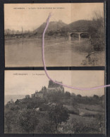 Delcampe - 2 Cartes CHEVREMONT CHAUDFONTAINE MONASTERE + VESDRE + PONT - Chaudfontaine