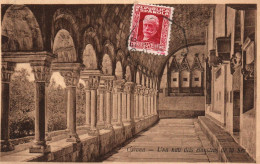 Delcampe - (RECTO / VERSO) GERONA - UNA NAU DELS CLAUSTRES DE LA SEU - BEAU CACHET ET TIMBRE - CPA - Gerona