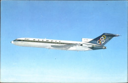 Delcampe - CPA Griechisches Passagierflugzeug, Olympic Airways, Boeing 727 200 - Altri & Non Classificati