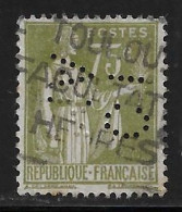Delcampe - ANCOPER CIMA 180 - N° 284A PERFORE CIMA OBLITERE RARE INDICE 7 - Oblitérés
