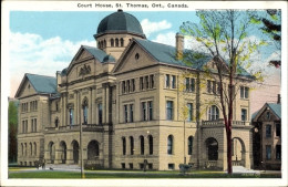 Delcampe - CPA Saint Thomas Ontario Kanada, Court House - Otros & Sin Clasificación