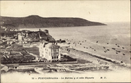 Delcampe - CPA Hondarribia Fuenterrabia Baskenland, La Marina Y El Cabo Higuero - Sonstige & Ohne Zuordnung