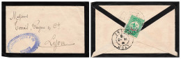 Delcampe - LETTRE DEUIL. 1910. MOUSSALLI FRERES BEYROUTH. POUR LYON - Libanon