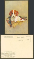 Delcampe - The Basset Hound French Origin Dog Puppy Old Postcard De Reszke Cigarettes No.28 - Perros