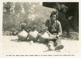 Delcampe - Peru Chicha Seller Native Indian Beer B36335 - Perú