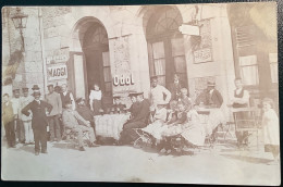 Delcampe - Fotokarte AK Stuttgart Kneipe/Restaurant: Werbung Carl Bayer Stuttgart, Maggi, Odol, Eyach Sprudel = Württemberg (rppc - Stuttgart