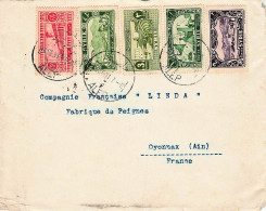 Delcampe - LETTRE. SYRIE. 1931. LORENZO I MANACHI. ALEP. POUR LA FRANCE - Syrien