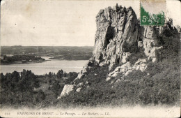 Delcampe - Environs De Brest - Le Passage - Les Rochers - CPA - Brest