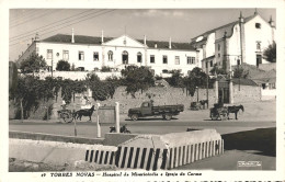 Delcampe - TORRES NOVAS - Hospital Da Misericórdia E Igreja Do Carmo  (2 Scans) - Santarem