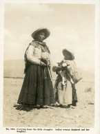 Delcampe - Peru Indigenous Woman Shepperd And Her Daughter B36344 - Perú